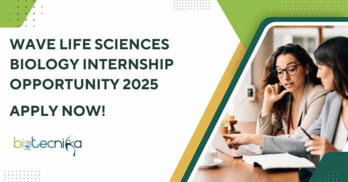 Wave Life Sciences Biology Internship Opportunity