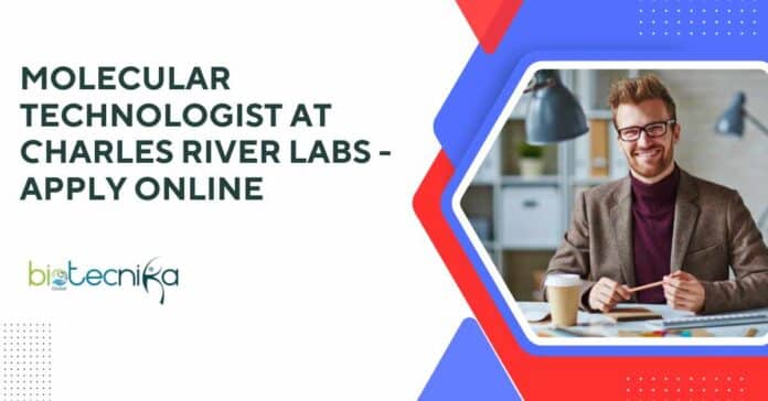 Molecular Technologist at Charles River Labs