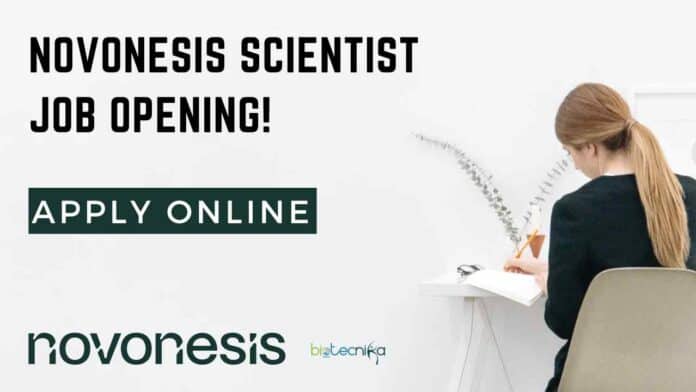 Novonesis Scientist Job Opening