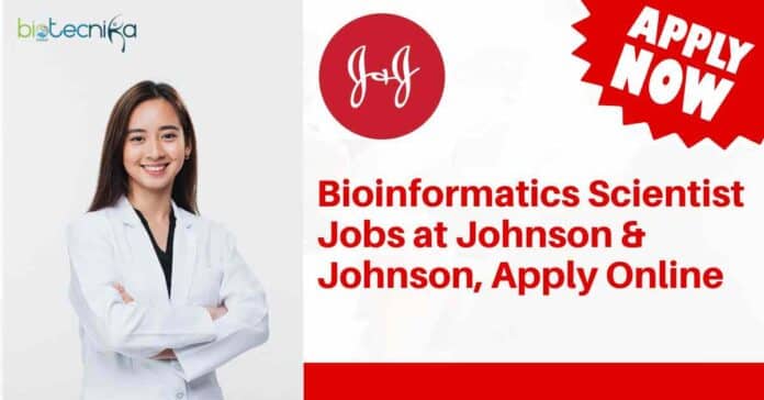 Bioinformatics Scientist Jobs at Johnson & Johnson