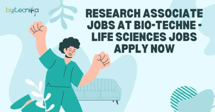 Research Associate Job at Bio-Techne