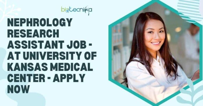 Nephrology Research Assistant Job