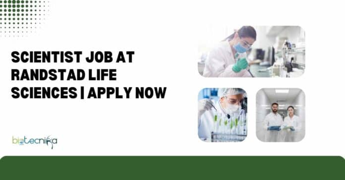 Scientist Job at Randstad Life Sciences | Apply Now