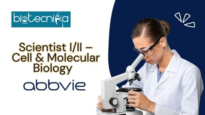 Scientist Cell & Mol Biology Job at AbbVie, Apply Now!