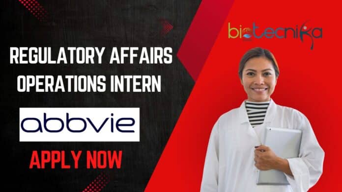 Regulatory Affairs Operations Intern