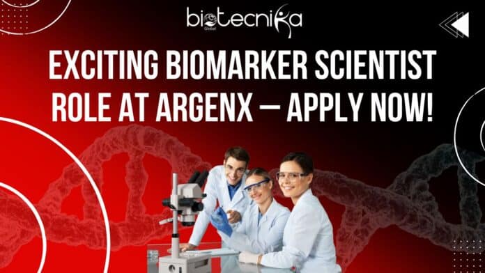 Molecular Biology Jobs at Argenx – Apply Now!
