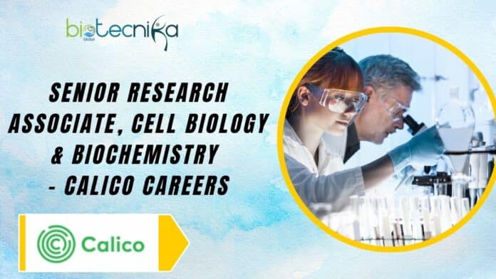 Senior Research Associate, Cell Biology and Biochemistry – Calico Careers