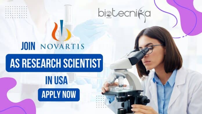 Novartis Research Scientist Job Opening