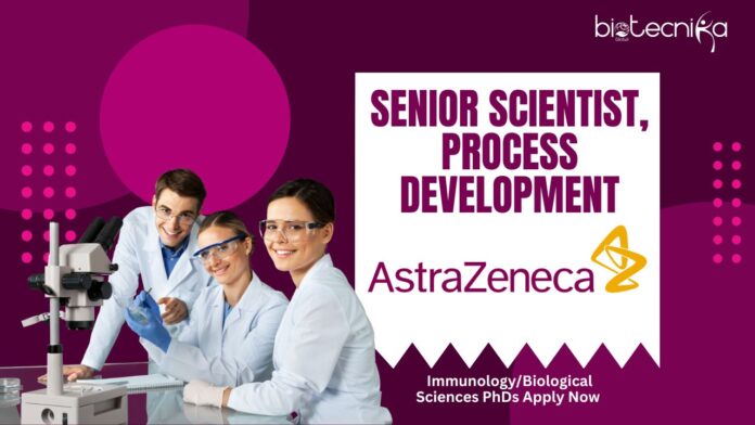 AstraZeneca Senior Scientist, Process Development - ImmunologyBiological Sciences PhDs Apply Now - Santa Monica (1)