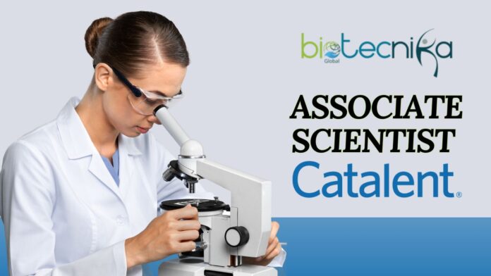 Associate Scientist Job at Catalent Careers. Life Science Jobs