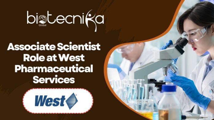 Associate Scientist Role at West Pharmaceutical Services