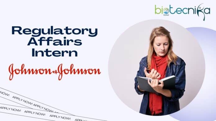 Regulatory Affairs Intern