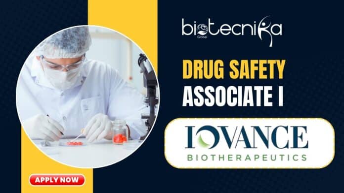Drug Safety Associate I at Iovance Biotherapeutics
