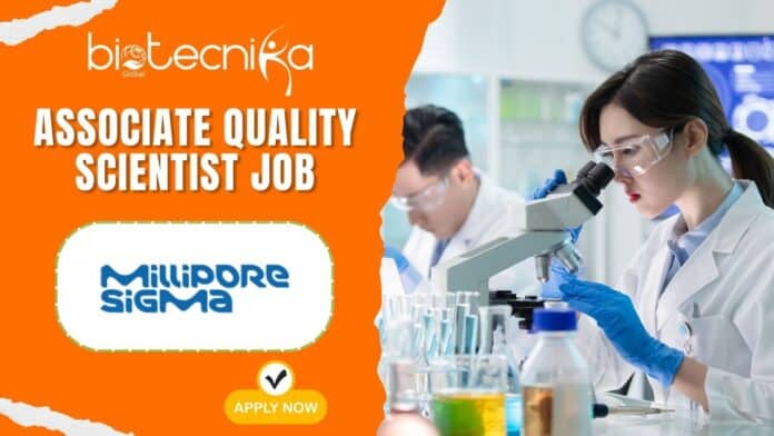 Associate Quality Scientist Job at MilliporeSigma