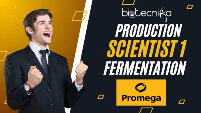 Production Scientist 1 - Fermentation Job at Promega Apply Now