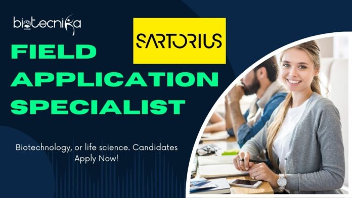 Sartorius Field Application Specialist - Melbourne, biotechnology, or life science Candidates Apply Now! (1)