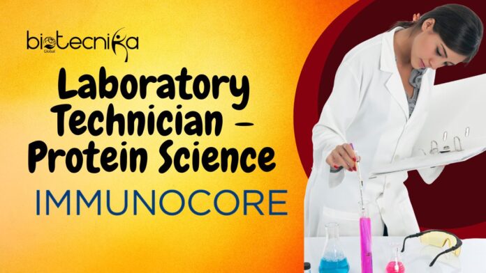 Laboratory Technician – Protein Science Job at Immunocore