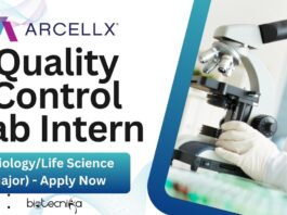 Arcellx - Quality Control Lab Intern (BiologyLife Science Major) - Apply Now