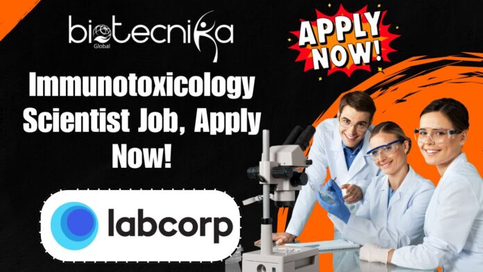 Immunotoxicology Scientist Job at Labcorp