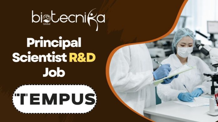 Principal Scientist R&D Job at Tempus