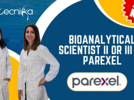 Bioanalytical Scientist II or III at Parexel