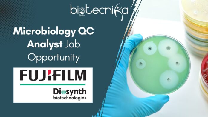 Microbiology QC Analyst Job Opportunity