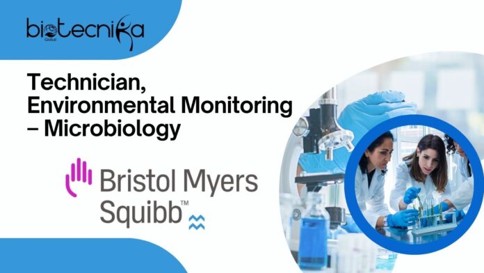 Technician, Environmental Monitoring – Microbiology Job at Bristol Myers Squibb