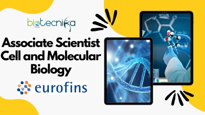 Associate Scientist Cell and Molecular Biology