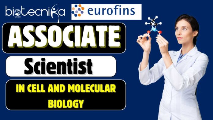 Associate Scientist Job at Eurofins in Lancaster, PA Apply Now
