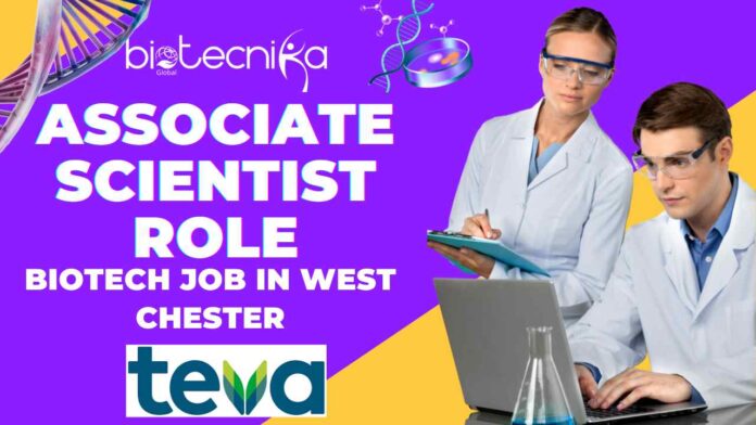 Teva Pharma Associate Scientist Jobs USA - Apply Now