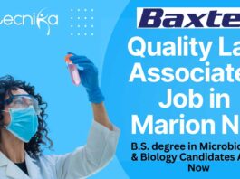 Baxter Hiring Quality Lab Associate I Job in Marion, NC - Apply