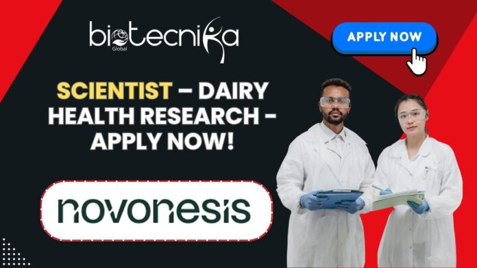 Scientist – Dairy Health Research - at Novonesis