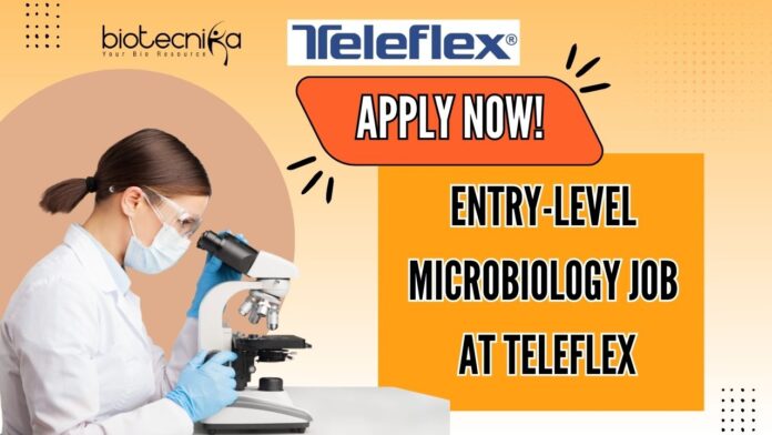 Entry-Level Microbiology Job teleflex