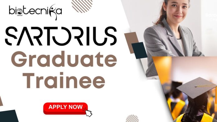 Graduate Trainee at Sartorius, Bachelor’s or Master’s Degree in Biology, Biotechnology, Life Sciences, can apply!