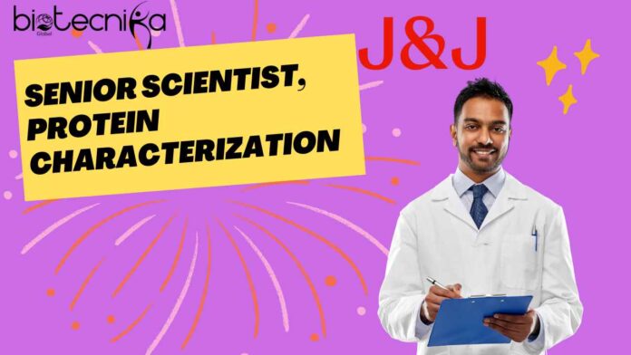 Senior Scientist, Protein Characterization
