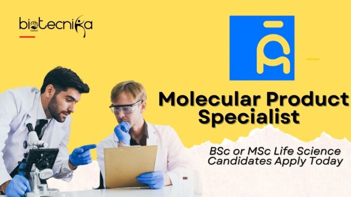 Molecular Product Specialist Job at Avam | BSc or MSc Life Science Candidates Apply Today