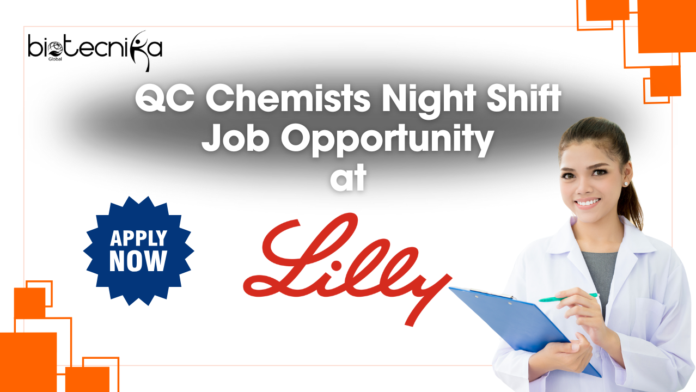 QC Chemists Night Shift Job Opportunity at