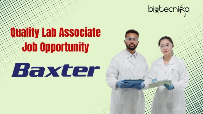 Quality Lab Associate Job Opportunity