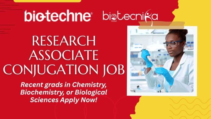 Research Associate Conjugation Job at Bio-Techne