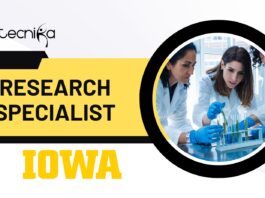 Research Specialist Job at the University of Iowa – Biochemistry/ Molecular Biology Candidates Apply Now