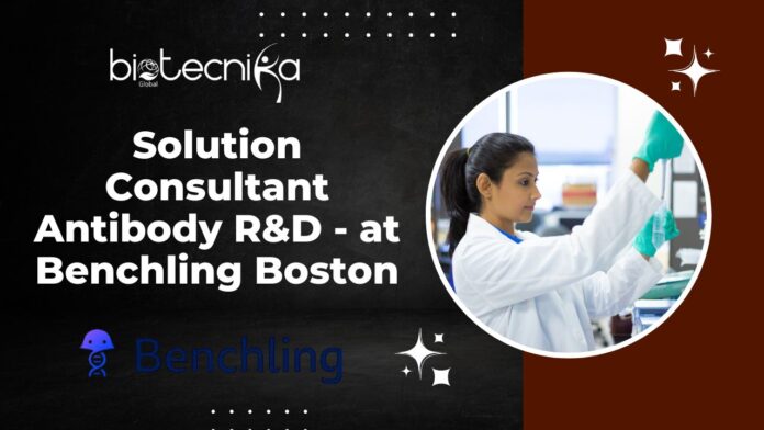 Solution Consultant Antibody R&D - at Benchling Boston