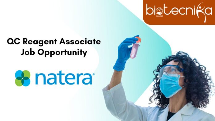 QC Reagent Associate Job Opportunity