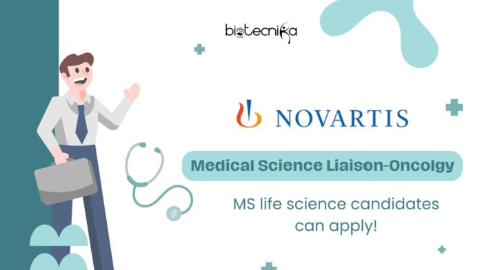 Novartis Lifescience Jobs as Medical Science Liaison - Apply!