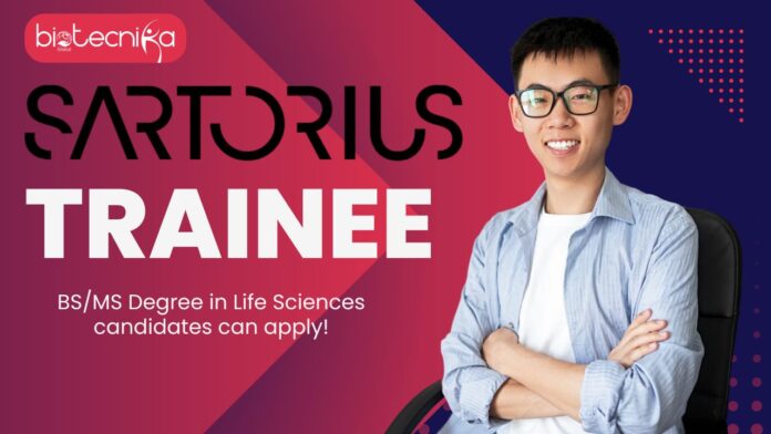 Trainee at Sartorius - BSMS Degree in Life Sciences candidates can apply!