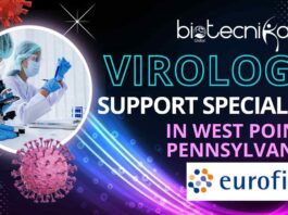Virology Support Specialist Job at Eurofins – West Point, PA - Apply Online Today!