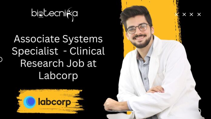 Associate Systems Specialist - Clinical Research