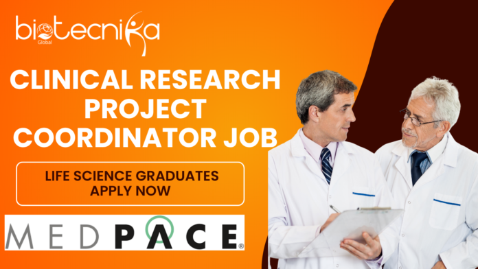 Clinical Research Project Coordinator Job at Medpace