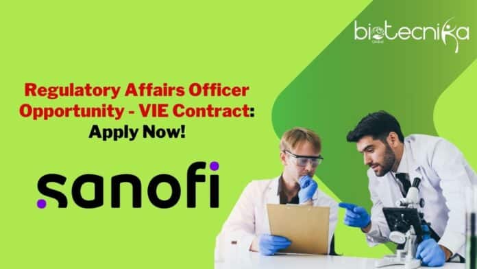 Regulatory Affairs Officer Opportunity - VIE Contract: Apply Now!
