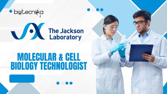 Molecular & Cell Biology Technologist Job at JAX | B.S. in Molecular Biology/ Genetics Candidates Apply Now