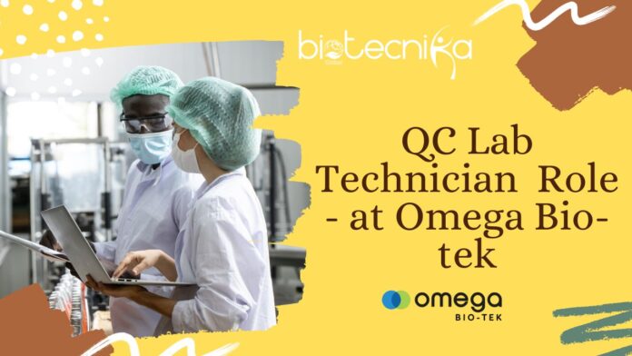 QC Lab Technician Role - at Omega Bio-tek
